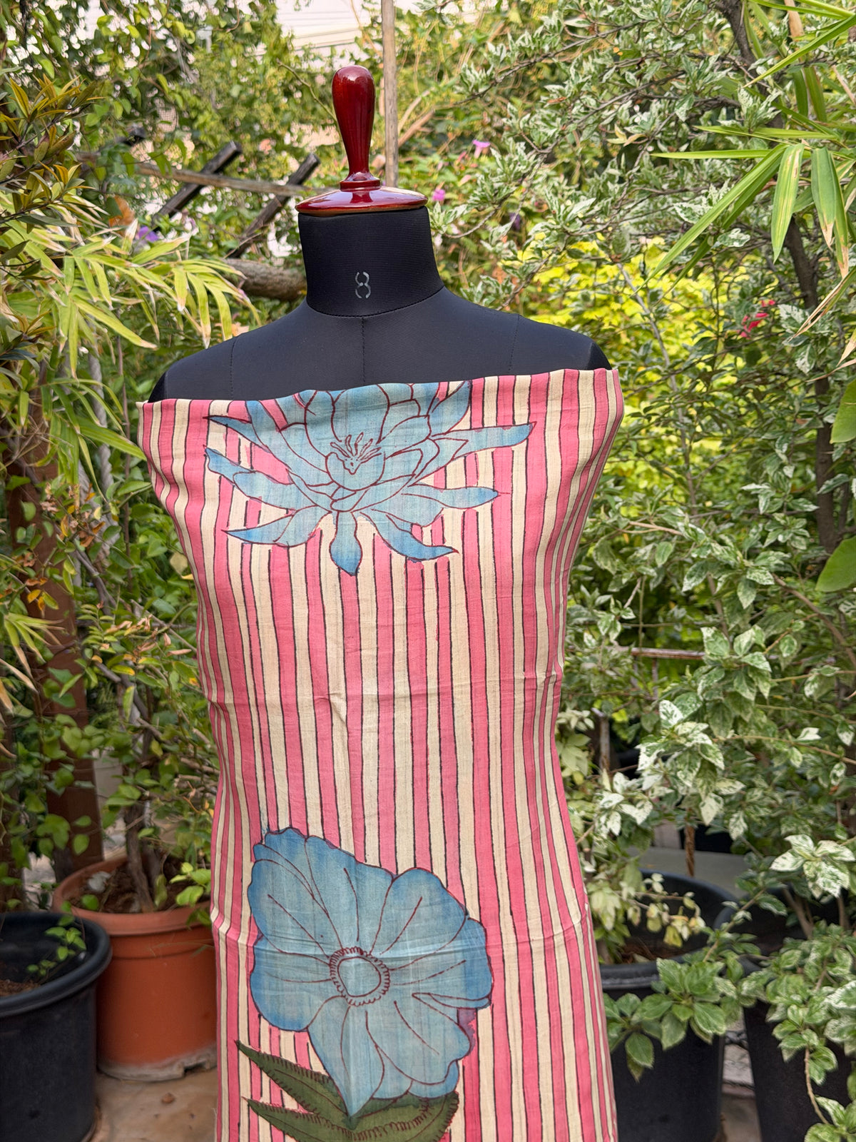 PenKalamkari Kurti Material