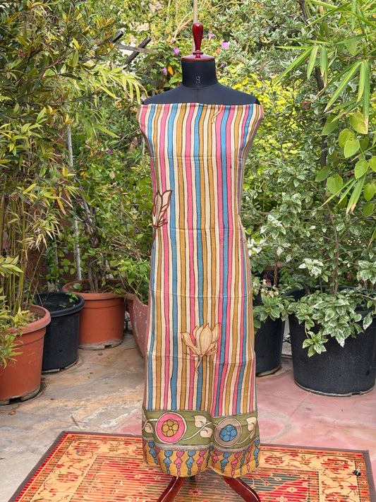 PenKalamkari Kurti Material