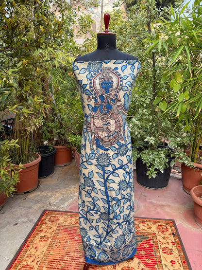 PenKalamkari kurti material