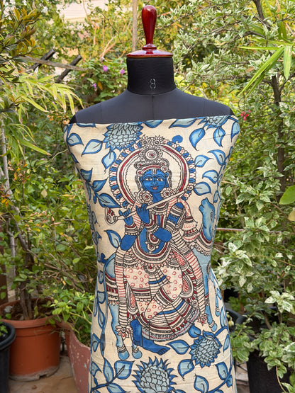 PenKalamkari kurti material