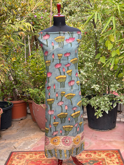 PenKalamkari kurti material