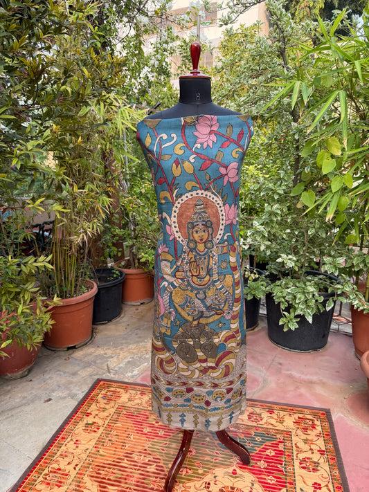 PenKalamkari kurti material