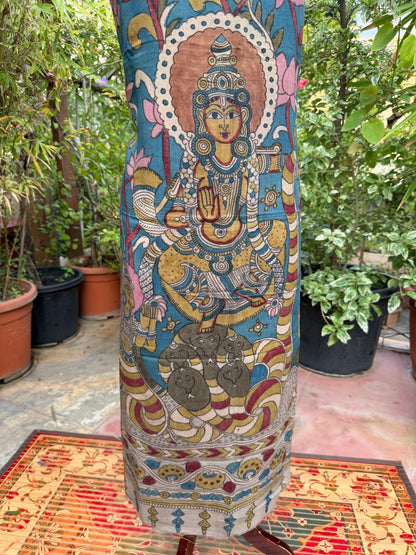 PenKalamkari kurti material