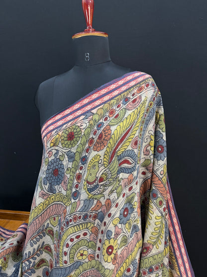 Penkalamkari on hand spun ponduru khadi