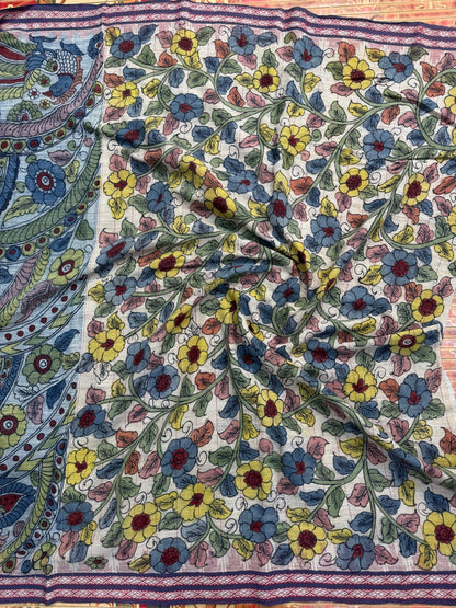 Penkalamkari on hand spun ponduru khadi