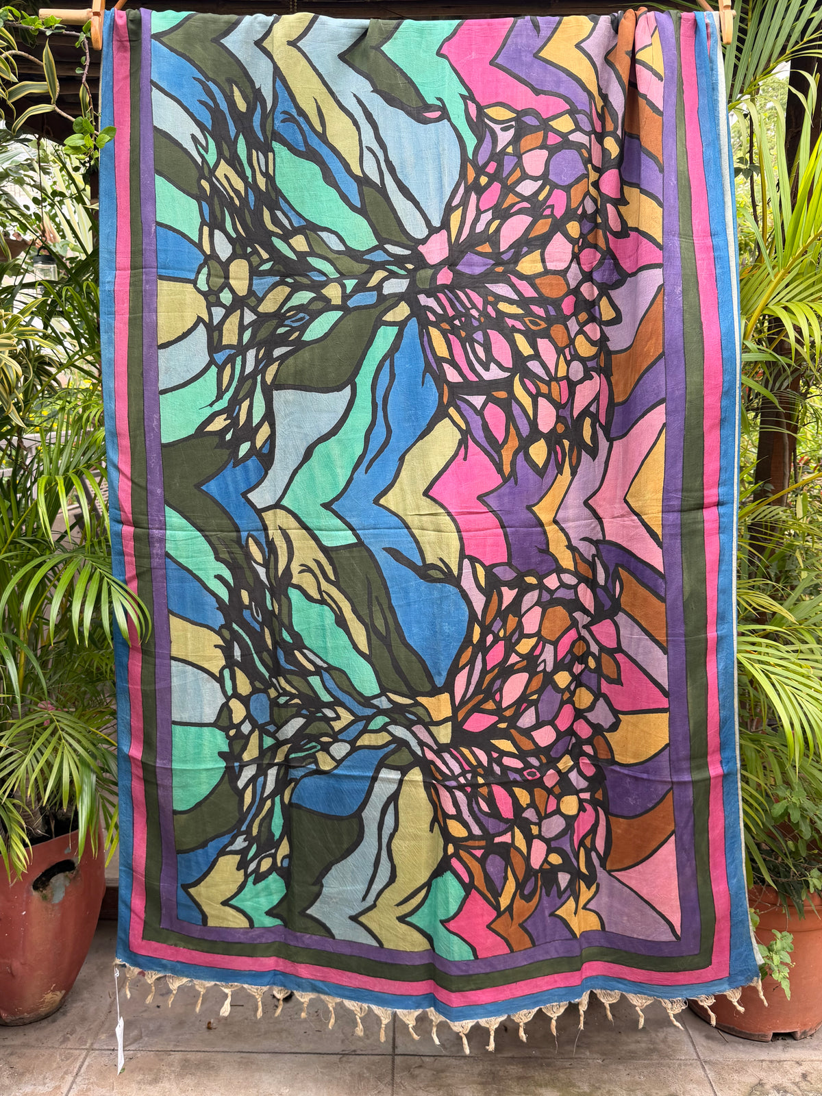 Silkcotton penkalamakari saree