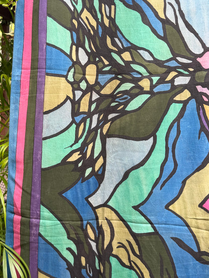 Silkcotton penkalamakari saree