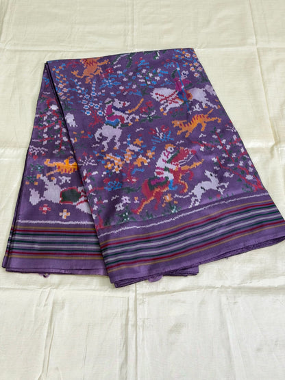 Pure Silk Ikkat saree