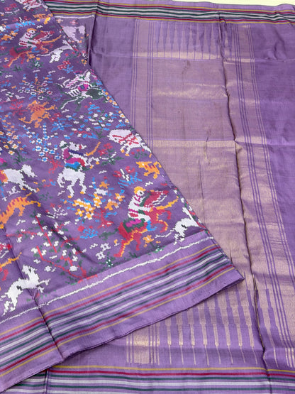 Pure Silk Ikkat saree