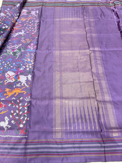 Pure Silk Ikkat saree