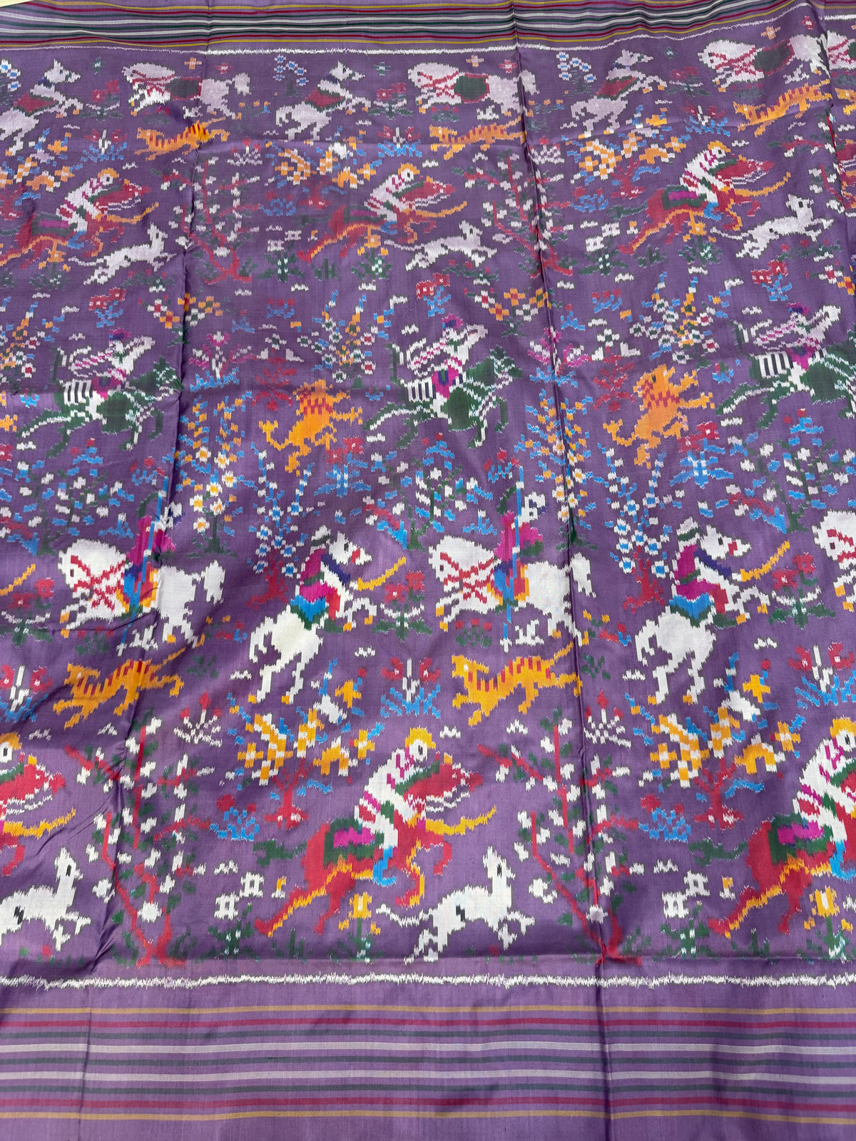 Pure Silk Ikkat saree
