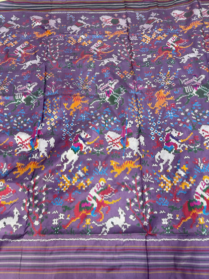 Pure Silk Ikkat saree