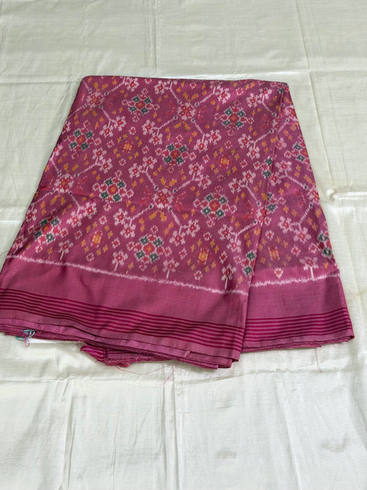 Pure Silk Ikkat Saree
