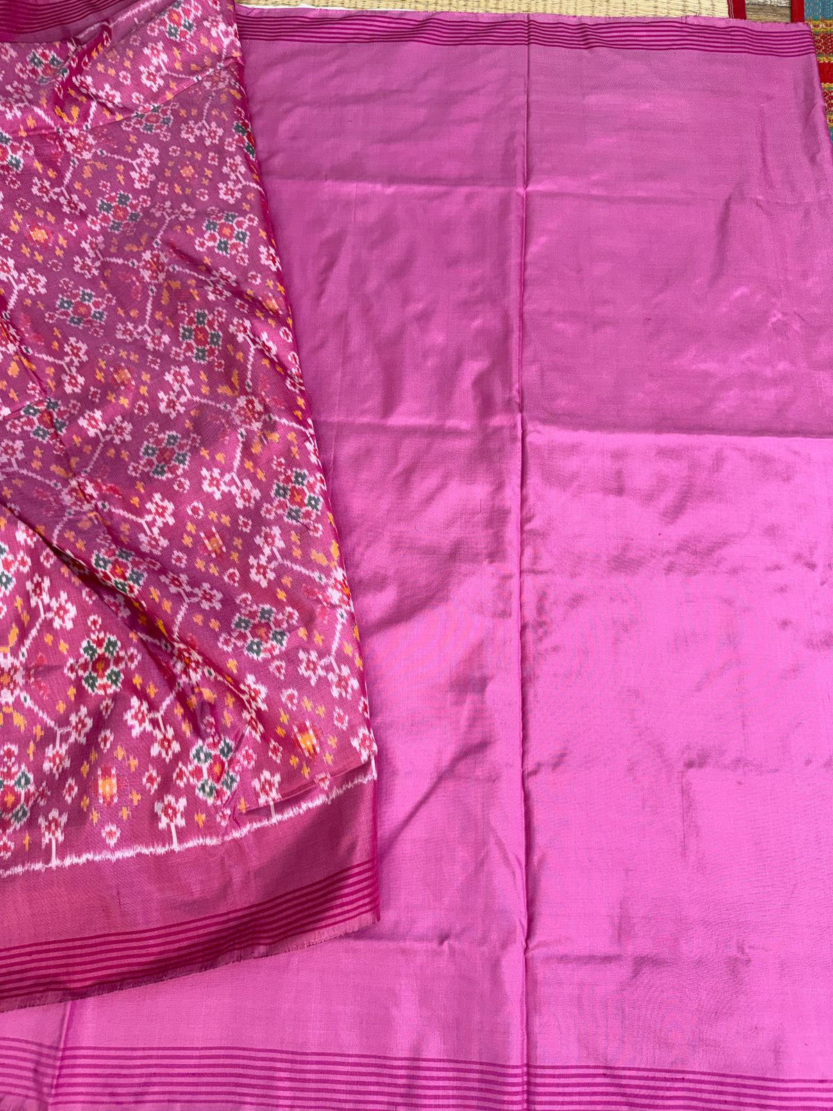 Pure Silk Ikkat Saree