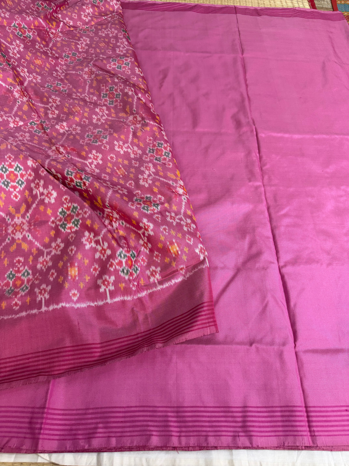 Pure Silk Ikkat Saree