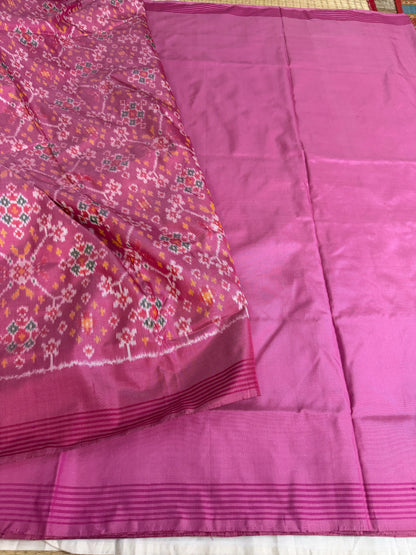 Pure Silk Ikkat Saree