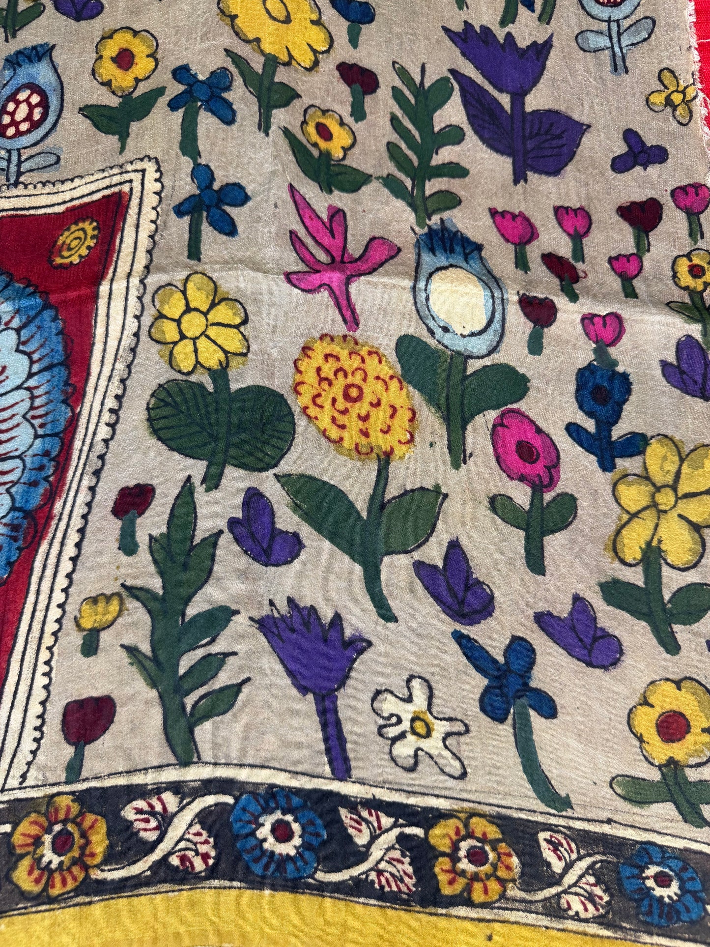 Raw Silk Blouse Material