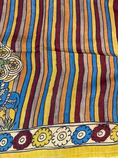 Raw silk blouse material