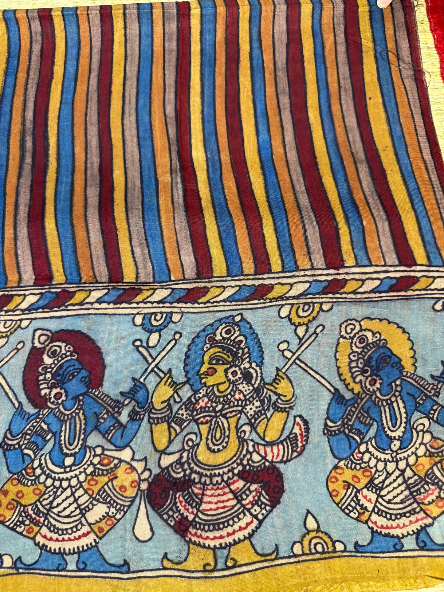 Raw silk blouse material