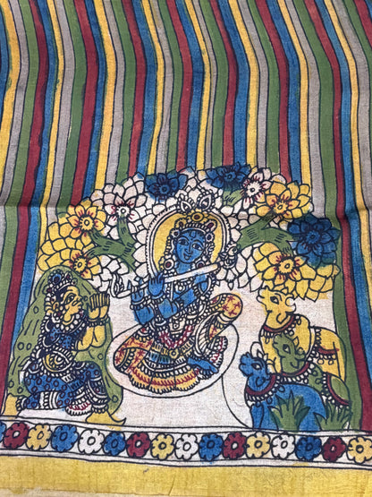 Raw silk blouse material