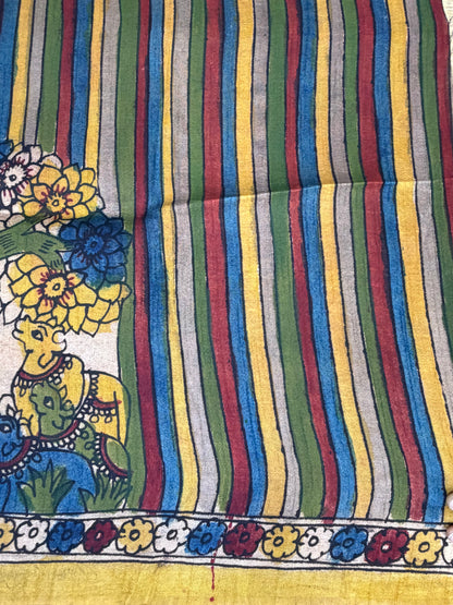 Raw silk blouse material