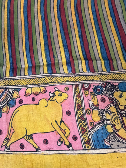Raw silk blouse material