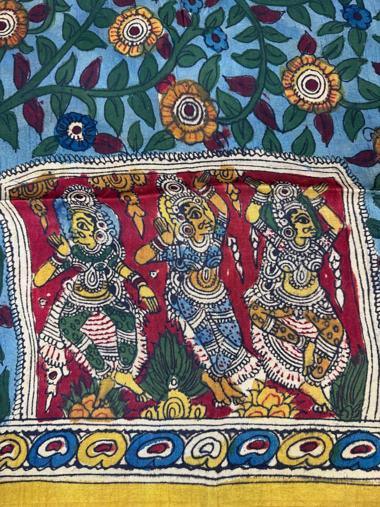 Raw silk blouse material