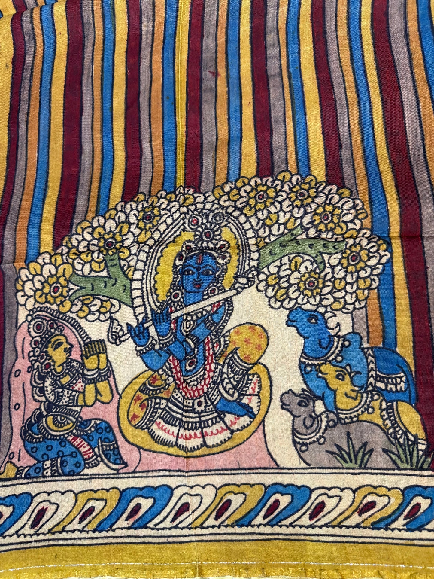 Raw silk blouse material