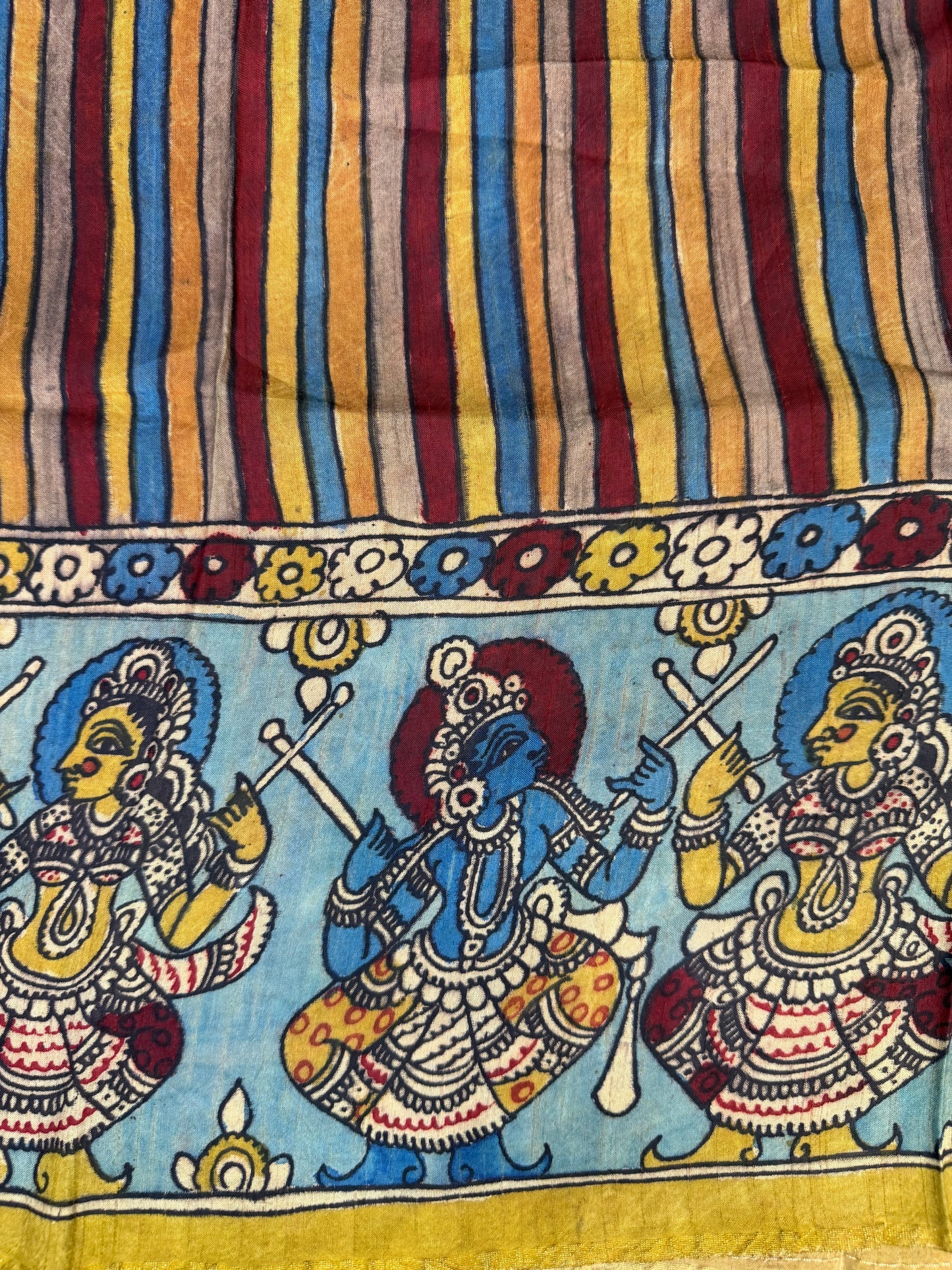 Raw silk blouse material