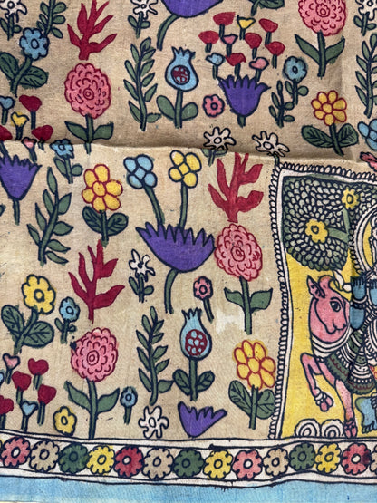 Raw silk blouse material