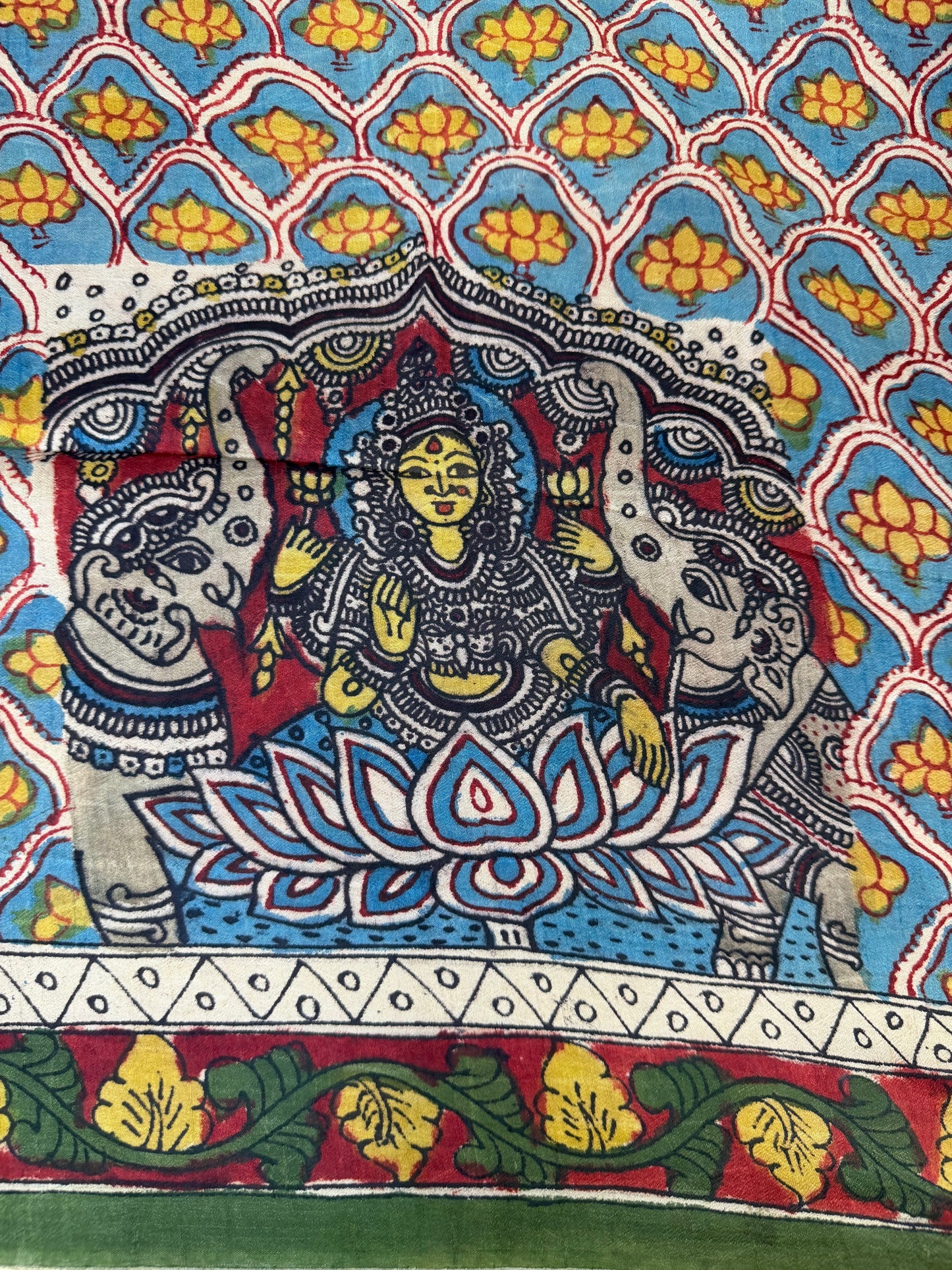 Raw silk blouse material