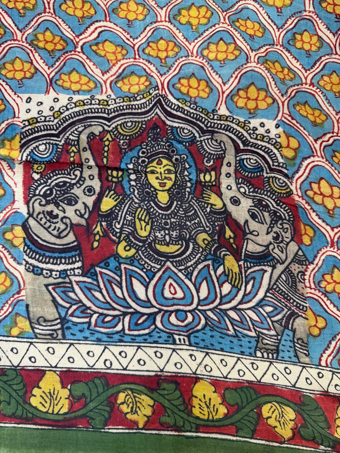 Raw silk blouse material