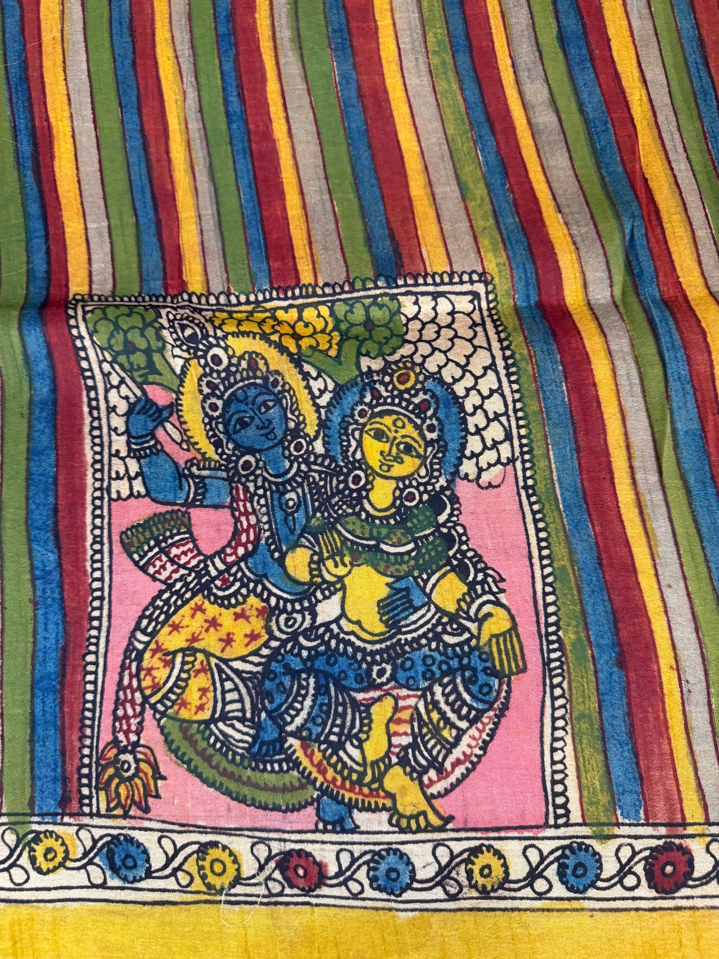 Raw silk blouse material