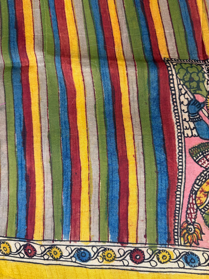 Raw silk blouse material
