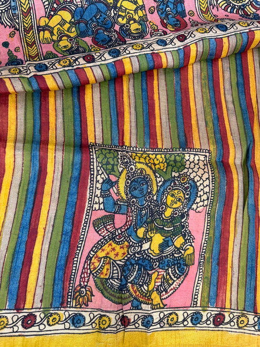 Raw silk blouse material