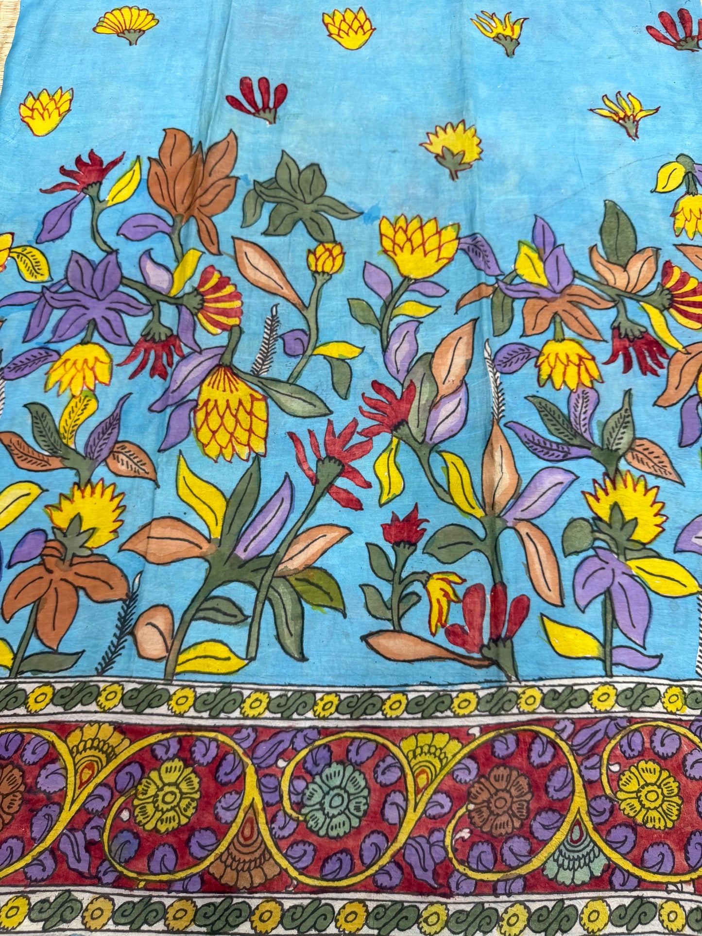 Penkalamkari yardage