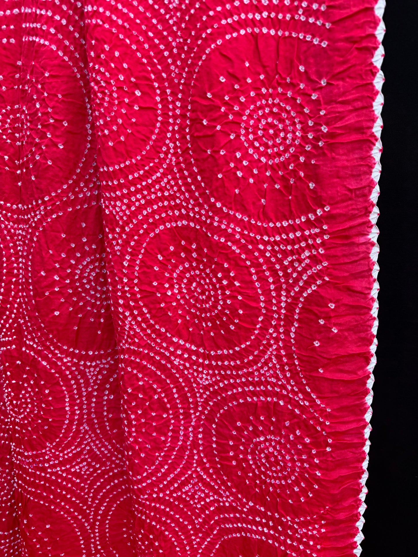 Gajji silk rai bandhej saree