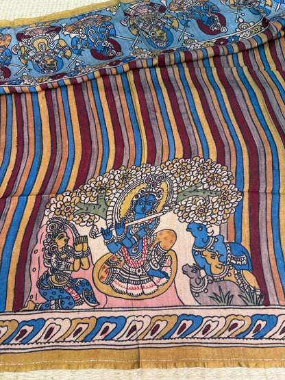 Raw silk blouse material