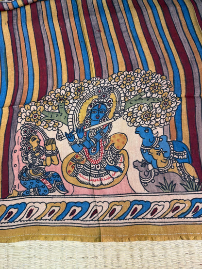 Raw silk blouse material