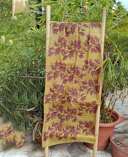 Pure Silk Kalamkari Stoles