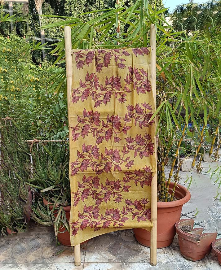 Pure Silk Kalamkari Stoles