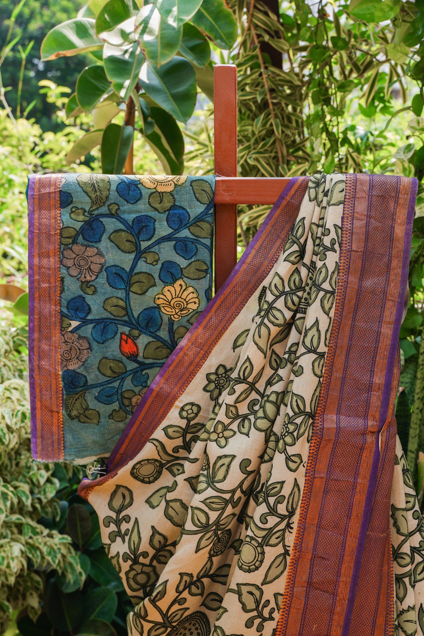 Penkalamkari Silkcotton Sarees