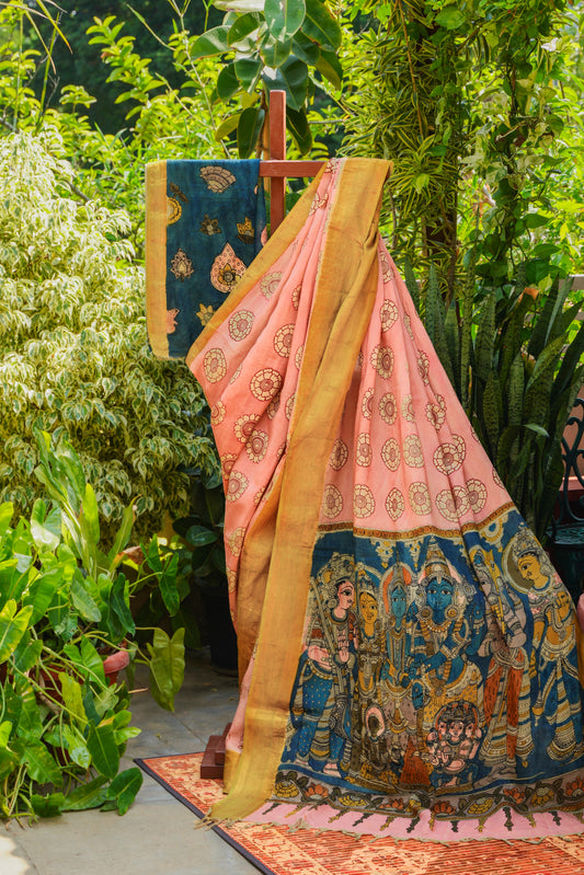 Penkalamkari Silkcotton Sarees