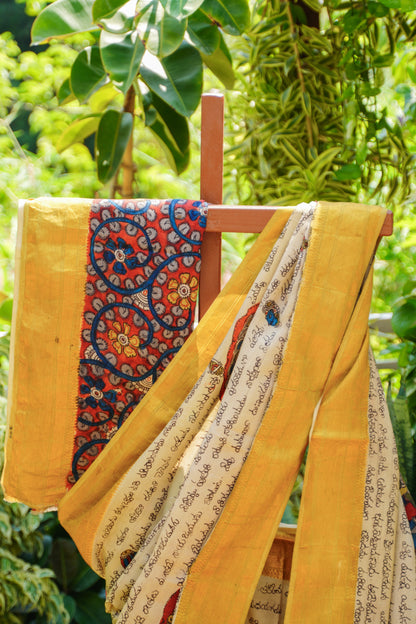 Penkalamkari Silkcotton Sarees