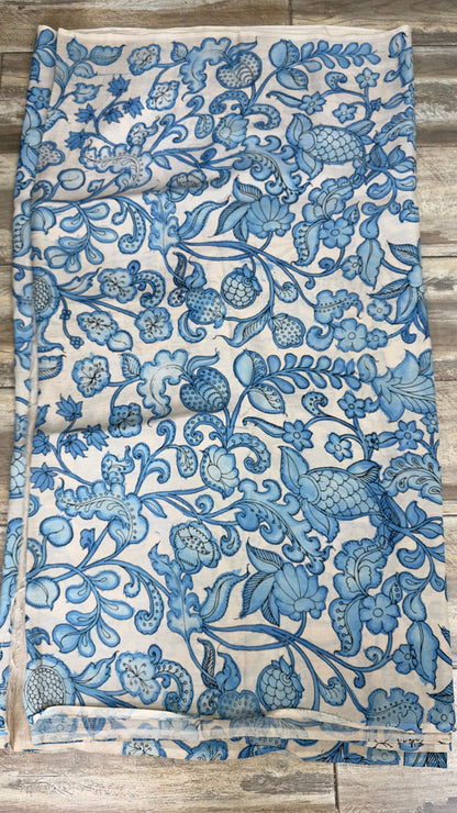 Kalamkari silkcotton material / yardage