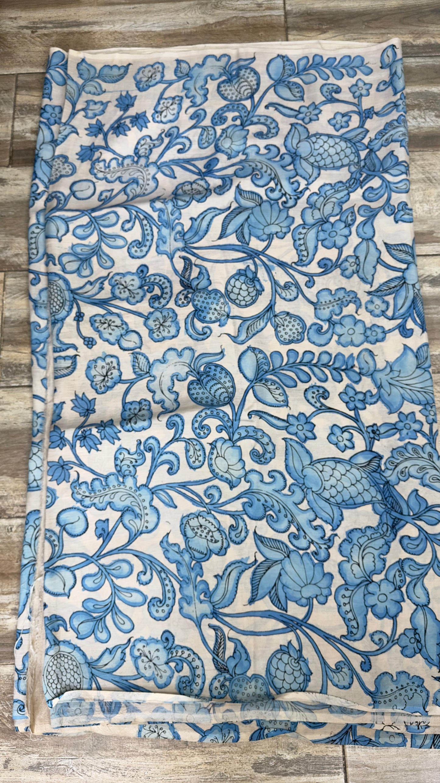 Kalamkari silkcotton material / yardage