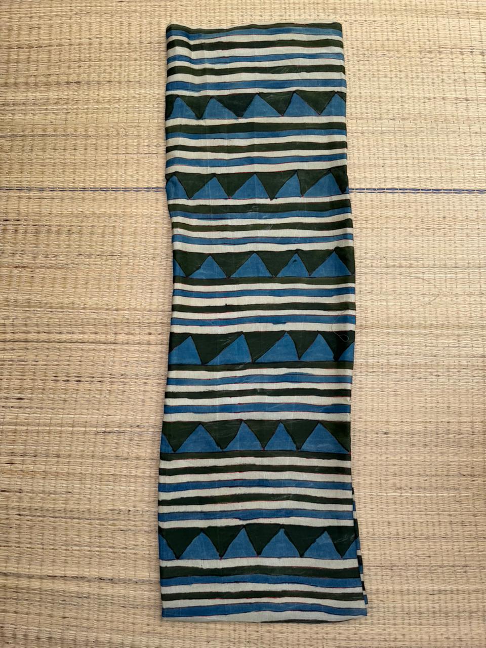 Penkalamkari modal silk yardage