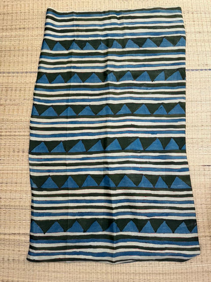 Penkalamkari modal silk yardage