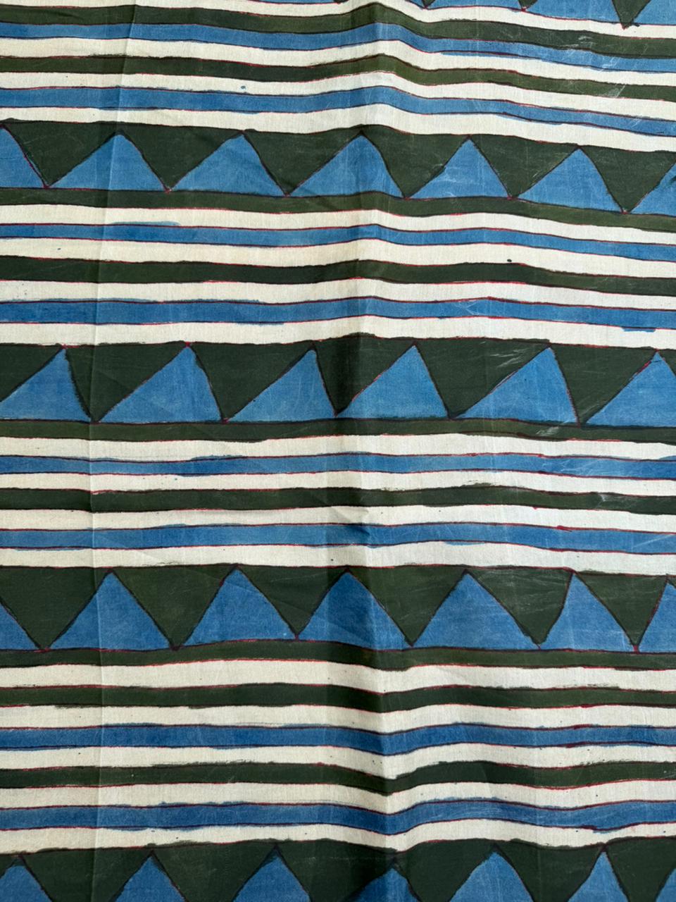 Penkalamkari modal silk yardage